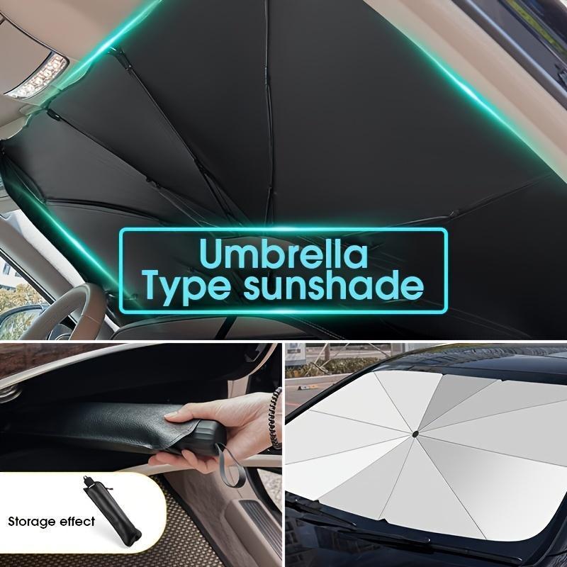 Foldable Car Windshield Umbrella For Instant Sun Protection