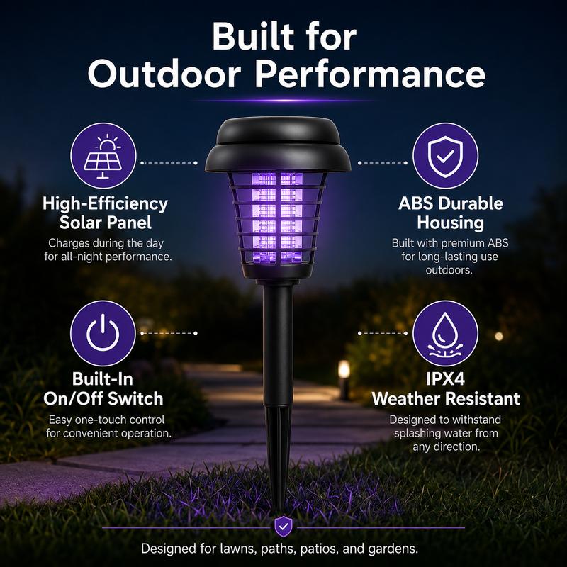 Light Up Your Yard, Shut Out the Bugs