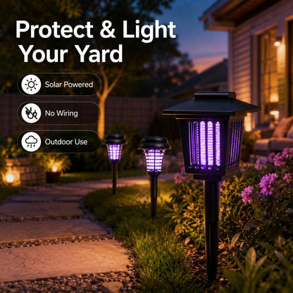 Light Up Your Yard, Shut Out the Bugs