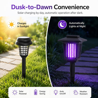 Light Up Your Yard, Shut Out the Bugs