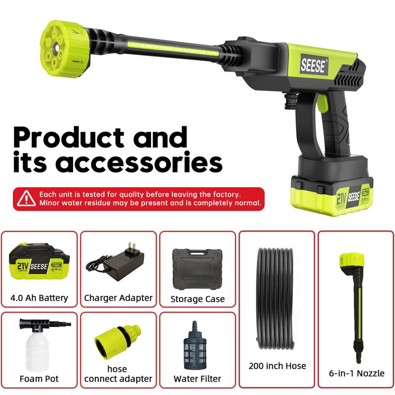 Clean Anything, Anywhere — Cordless Pressure Washer