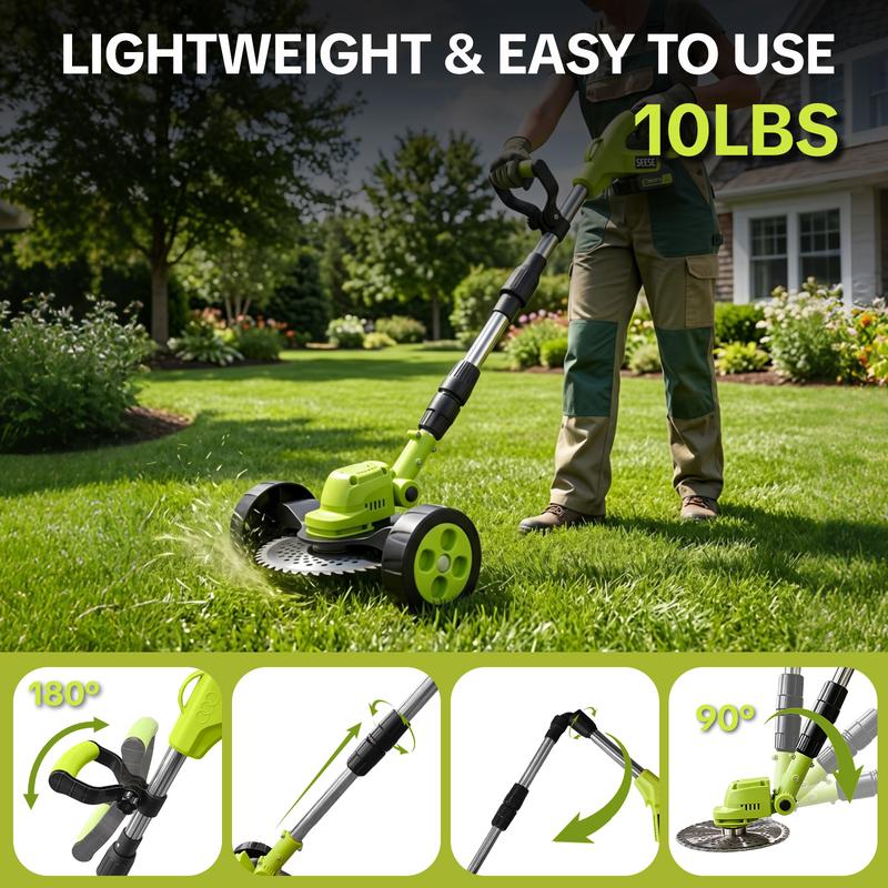 One Cordless Tool That Trims, Edges, and Mows — All in One Pass