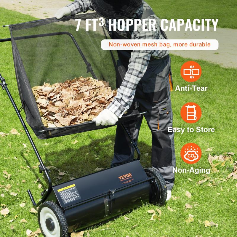 Clean Your Entire Lawn in Minutes — No Raking, No Bending, No Power Required.