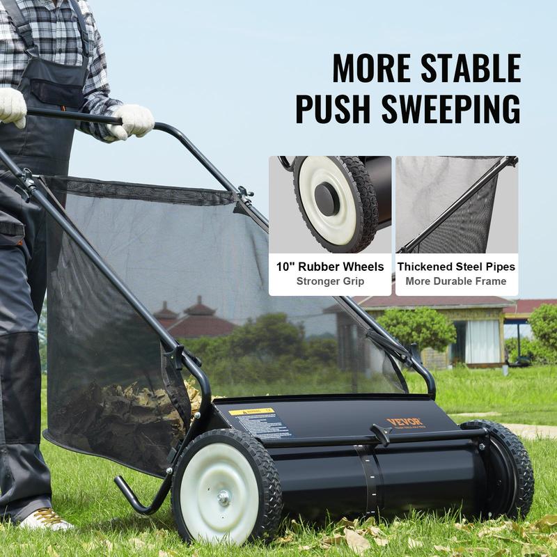 Clean Your Entire Lawn in Minutes — No Raking, No Bending, No Power Required.