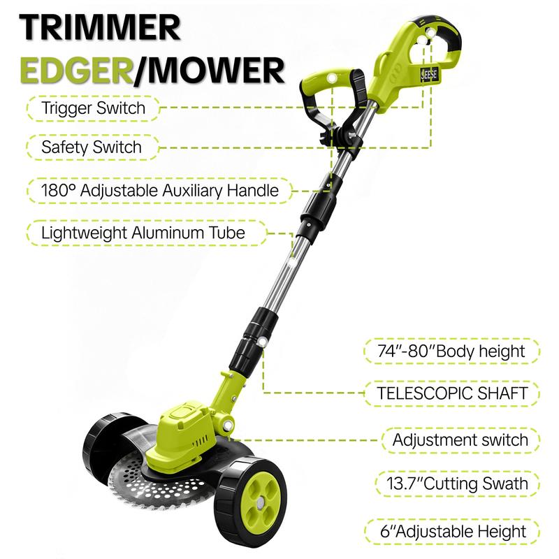 One Cordless Tool That Trims, Edges, and Mows — All in One Pass