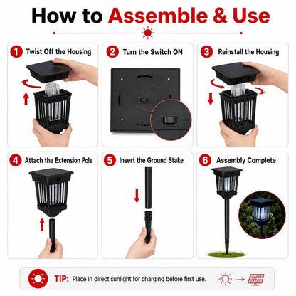 Light Up Your Yard, Shut Out the Bugs