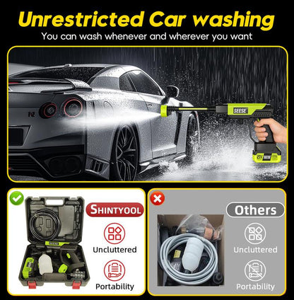 Clean Anything, Anywhere — Cordless Pressure Washer
