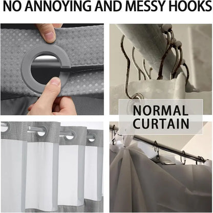 No Hooks. No Hassle. Just a Better Shower.