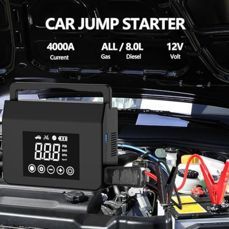 Never be stranded again — The essential 4-in-1 emergency kit for every driver