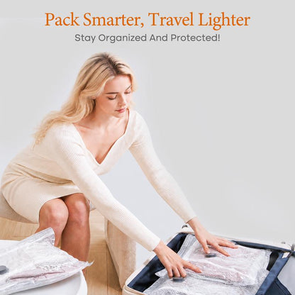 Vacuum Seal Clothes, Bedding, And Travel Bags In Seconds