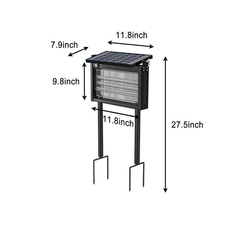 Solar Mosquito Lamp For Indoor And Outdoor Protection