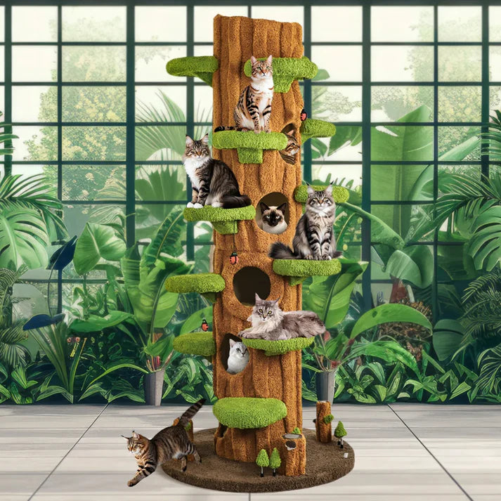 Your Cats Finally Have a Real Tree to Climb — And Your Living Room Still Looks Amazing