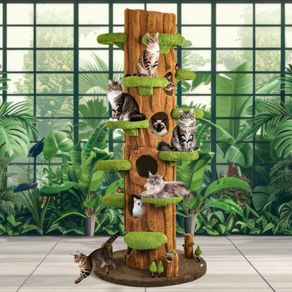 Your Cats Finally Have a Real Tree to Climb — And Your Living Room Still Looks Amazing