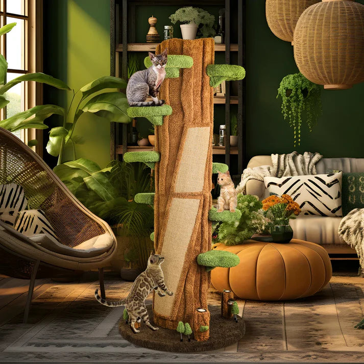 Your Cats Finally Have a Real Tree to Climb — And Your Living Room Still Looks Amazing