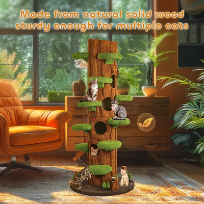 Your Cats Finally Have a Real Tree to Climb — And Your Living Room Still Looks Amazing