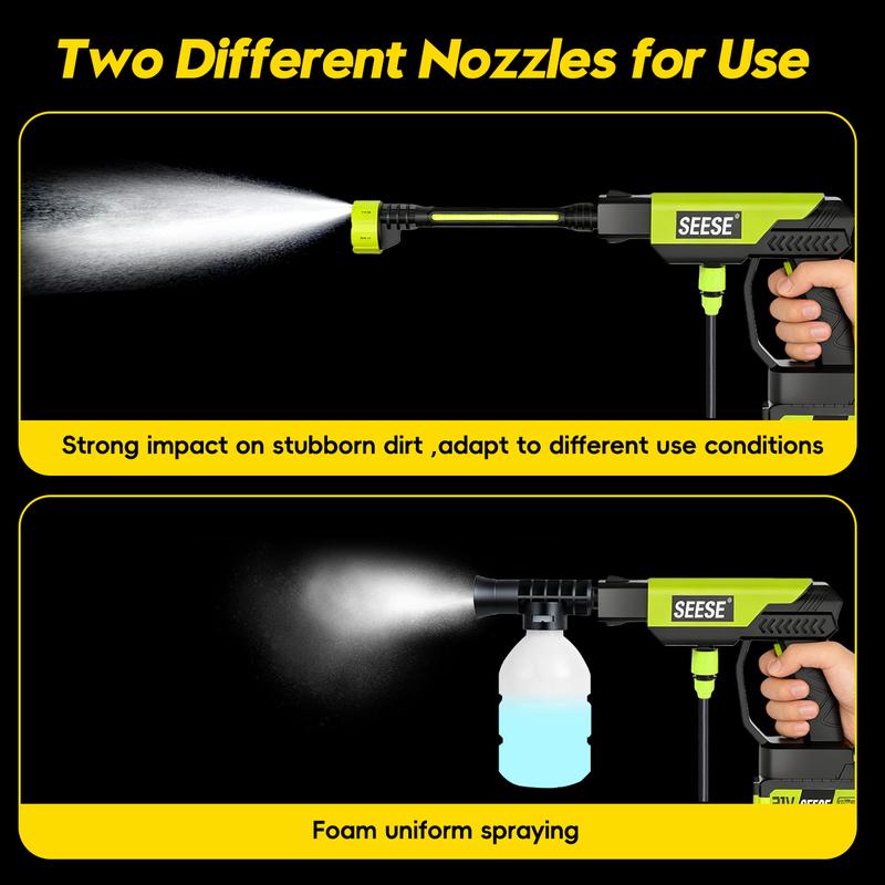 Clean Anything, Anywhere — Cordless Pressure Washer