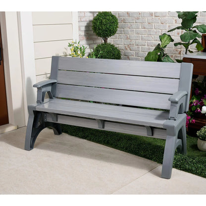 Classic Outdoor Bench For Patios, Gardens, And Porches