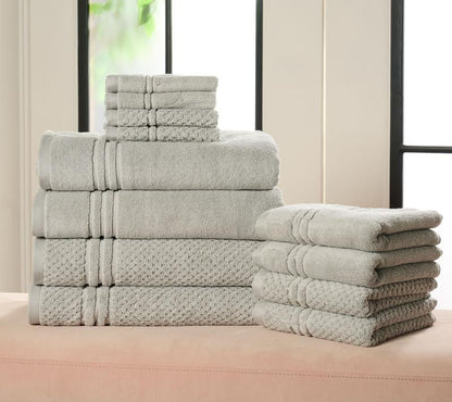 The softest towels you've ever owned — Set of 12, 100% cotton, under $20