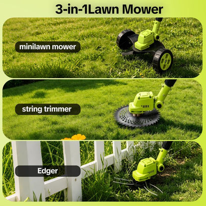 One Cordless Tool That Trims, Edges, and Mows — All in One Pass