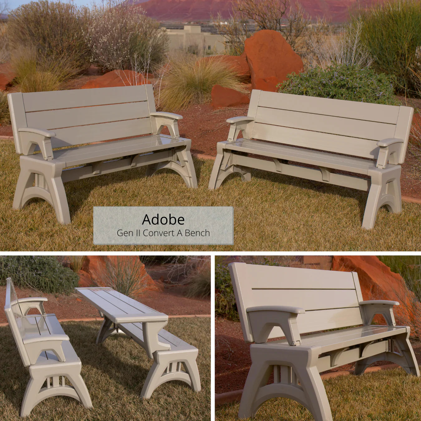 The Bench That Becomes a Picnic Table in Seconds