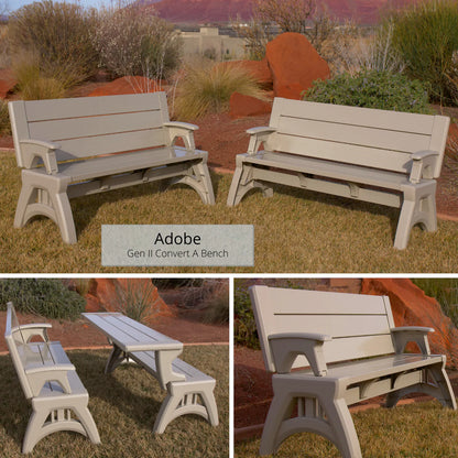 The Bench That Becomes a Picnic Table in Seconds