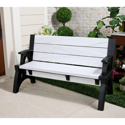 Classic Outdoor Bench For Patios, Gardens, And Porches