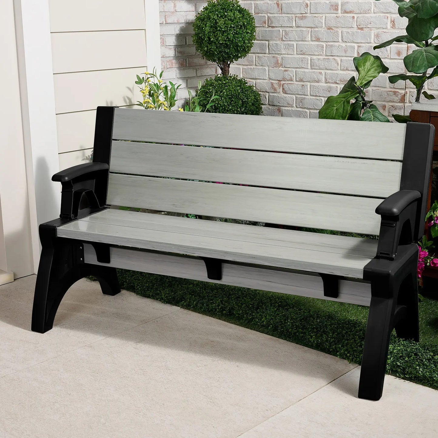 Classic Outdoor Bench For Patios, Gardens, And Porches