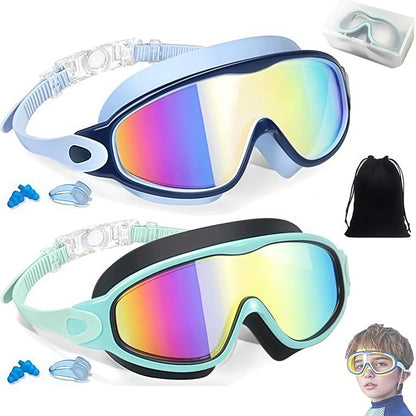Soft Silicone Swim Goggles Made For Kids’ Comfort