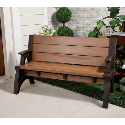 Classic Outdoor Bench For Patios, Gardens, And Porches