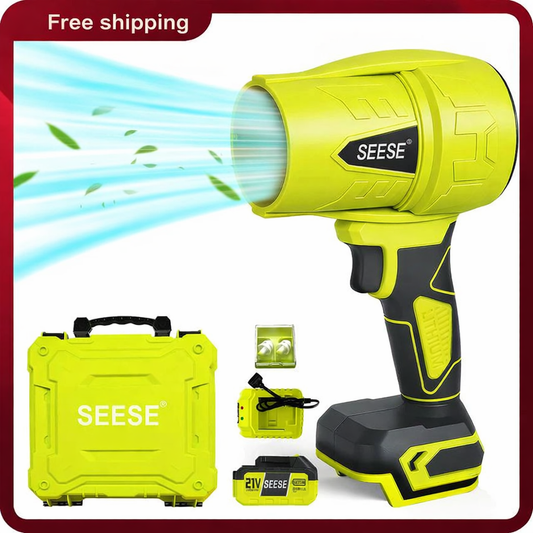 Dry Your Car. Clear Your Yard. One Handheld Blower