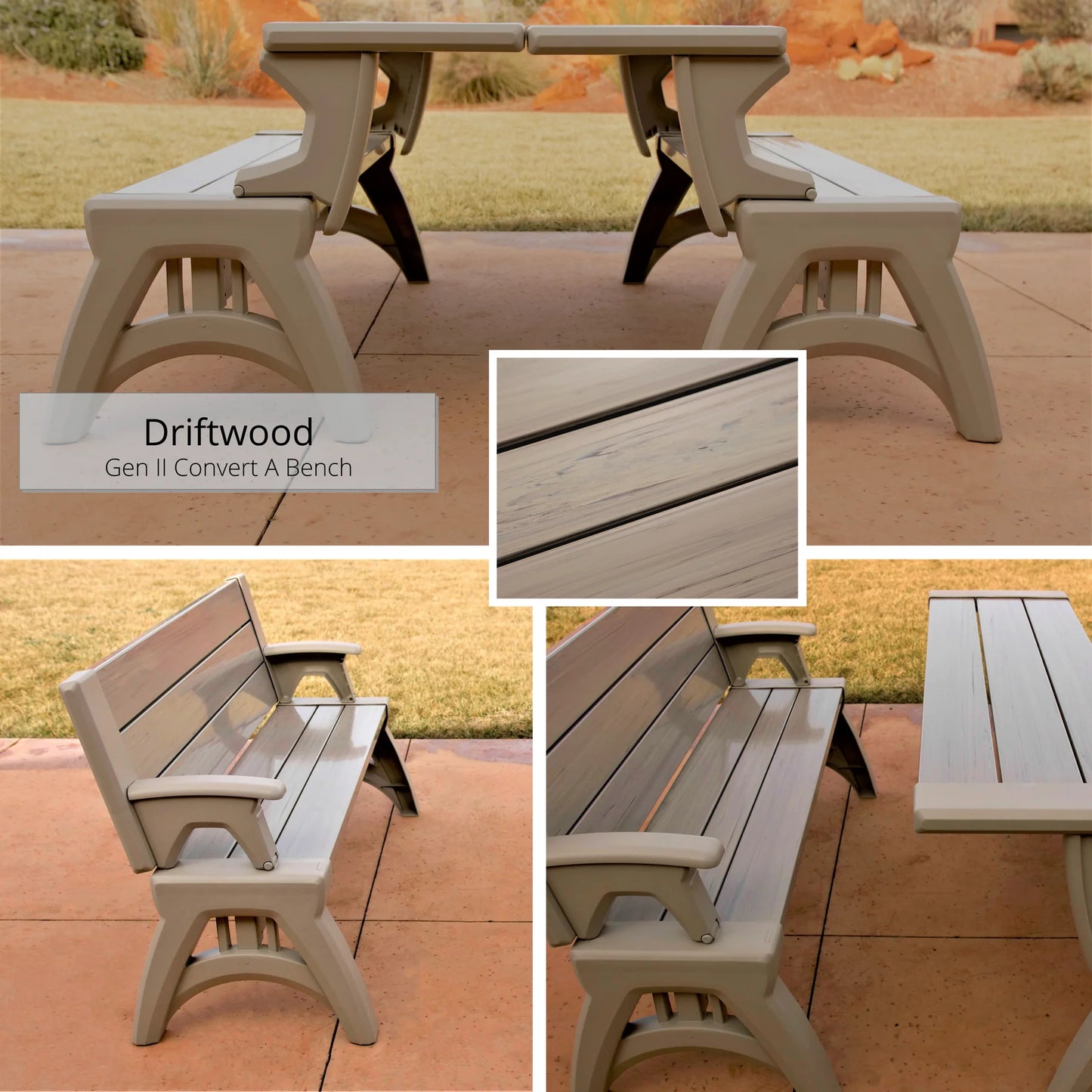 The Bench That Becomes a Picnic Table in Seconds