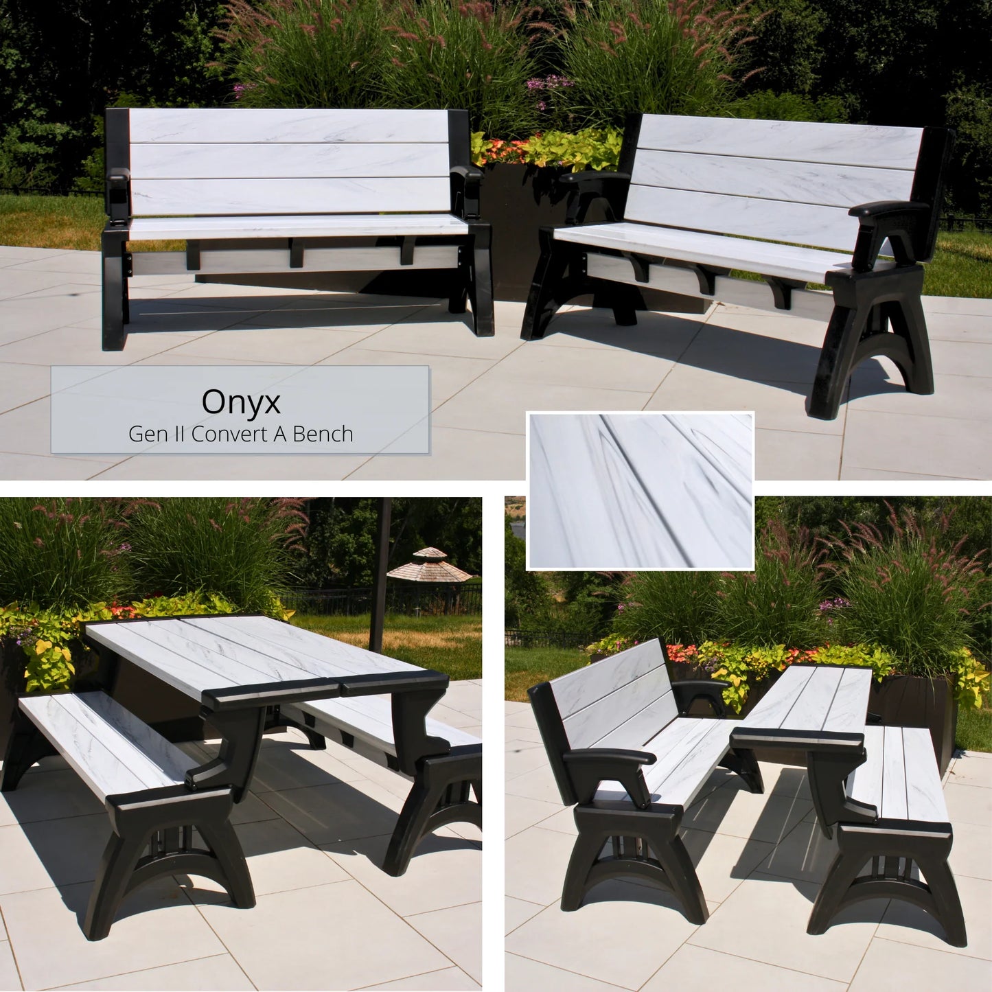 The Bench That Becomes a Picnic Table in Seconds