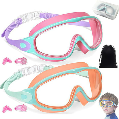Soft Silicone Swim Goggles Made For Kids’ Comfort