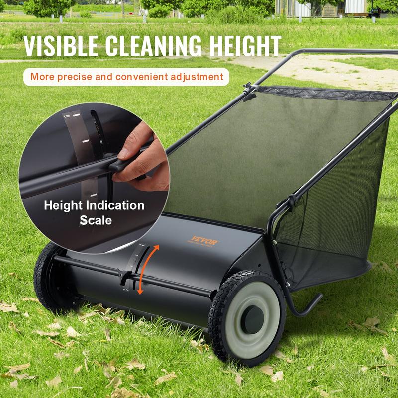 Clean Your Entire Lawn in Minutes — No Raking, No Bending, No Power Required.