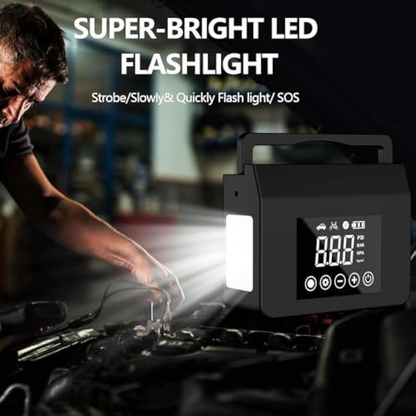 Never be stranded again — The essential 4-in-1 emergency kit for every driver