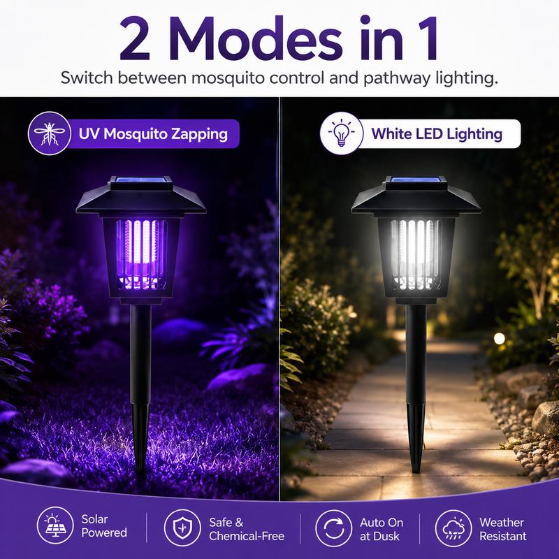 Light Up Your Yard, Shut Out the Bugs