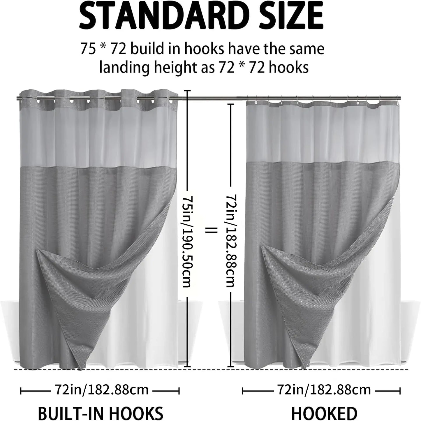 No Hooks. No Hassle. Just a Better Shower.