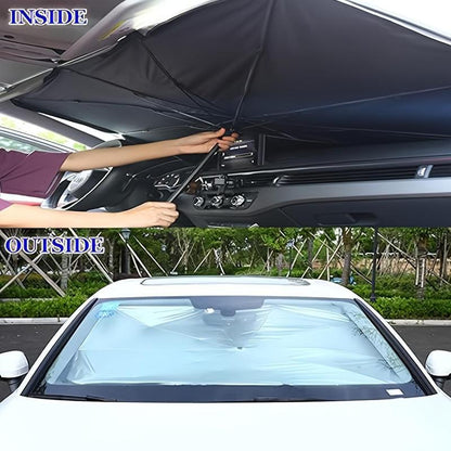 Foldable Car Windshield Umbrella For Instant Sun Protection