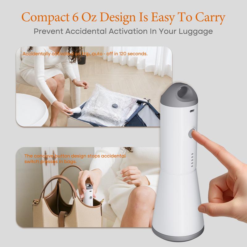 Vacuum Seal Clothes, Bedding, And Travel Bags In Seconds