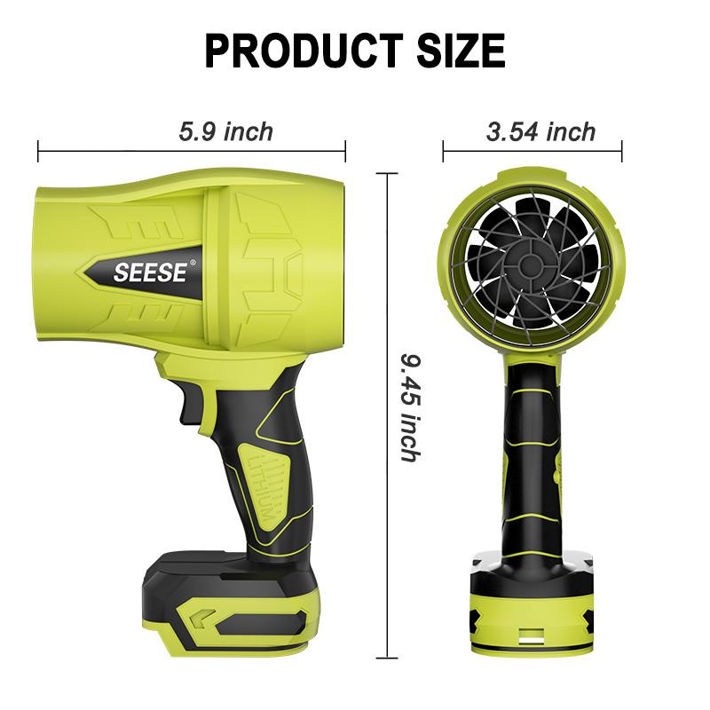 Dry Your Car. Clear Your Yard. One Handheld Blower
