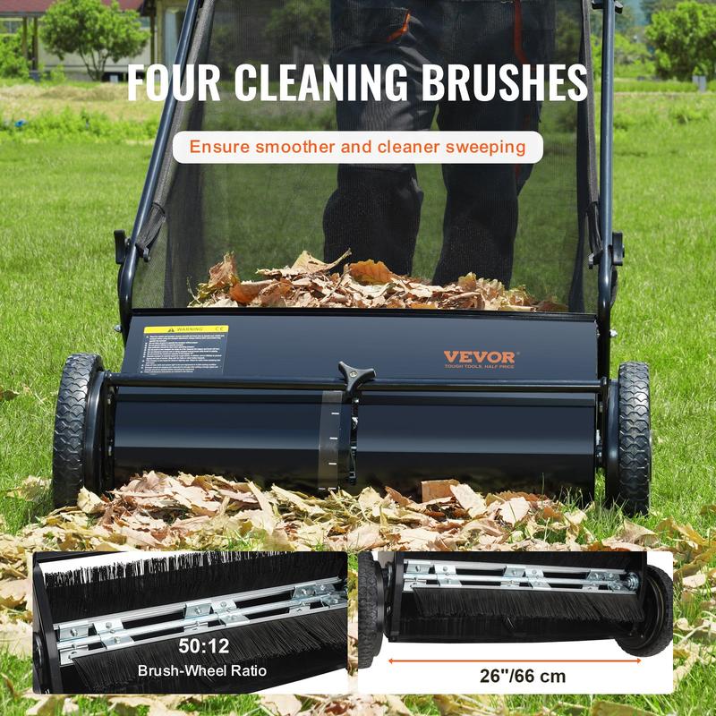Clean Your Entire Lawn in Minutes — No Raking, No Bending, No Power Required.