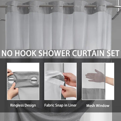 No Hooks. No Hassle. Just a Better Shower.