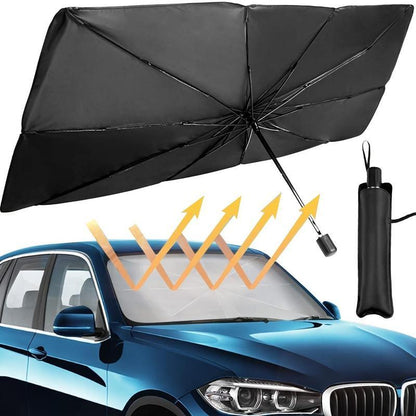Foldable Car Windshield Umbrella For Instant Sun Protection