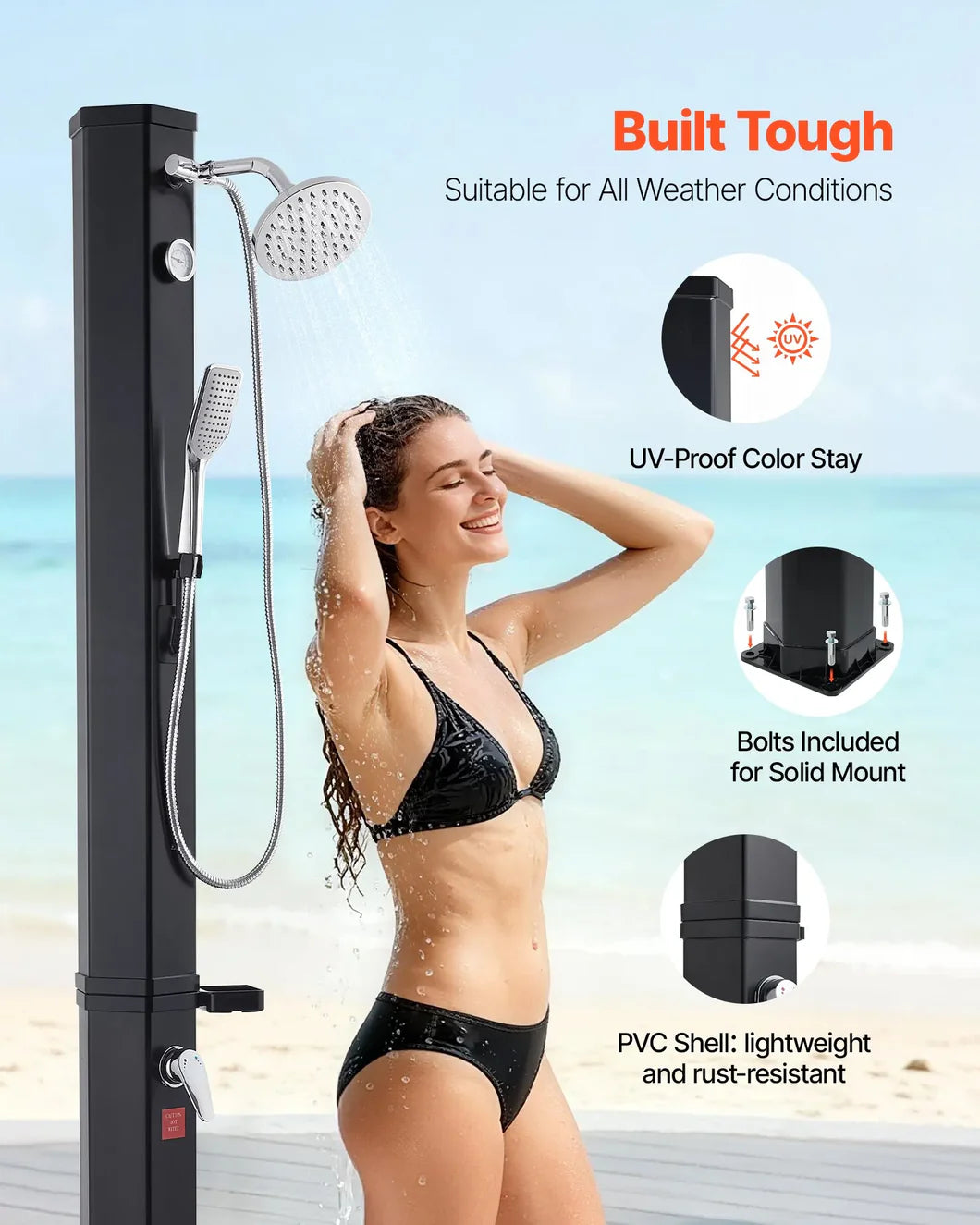 Hot Showers, Cold Rinses — All Under the Open Sky