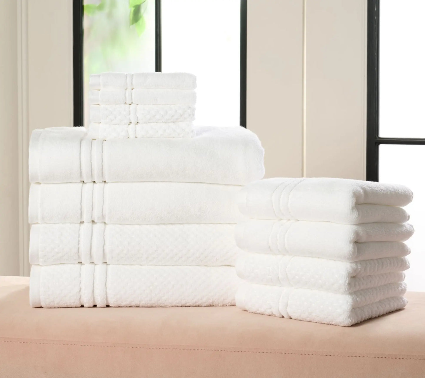 The softest towels you've ever owned — Set of 12, 100% cotton, under $20