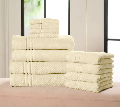 The softest towels you've ever owned — Set of 12, 100% cotton, under $20